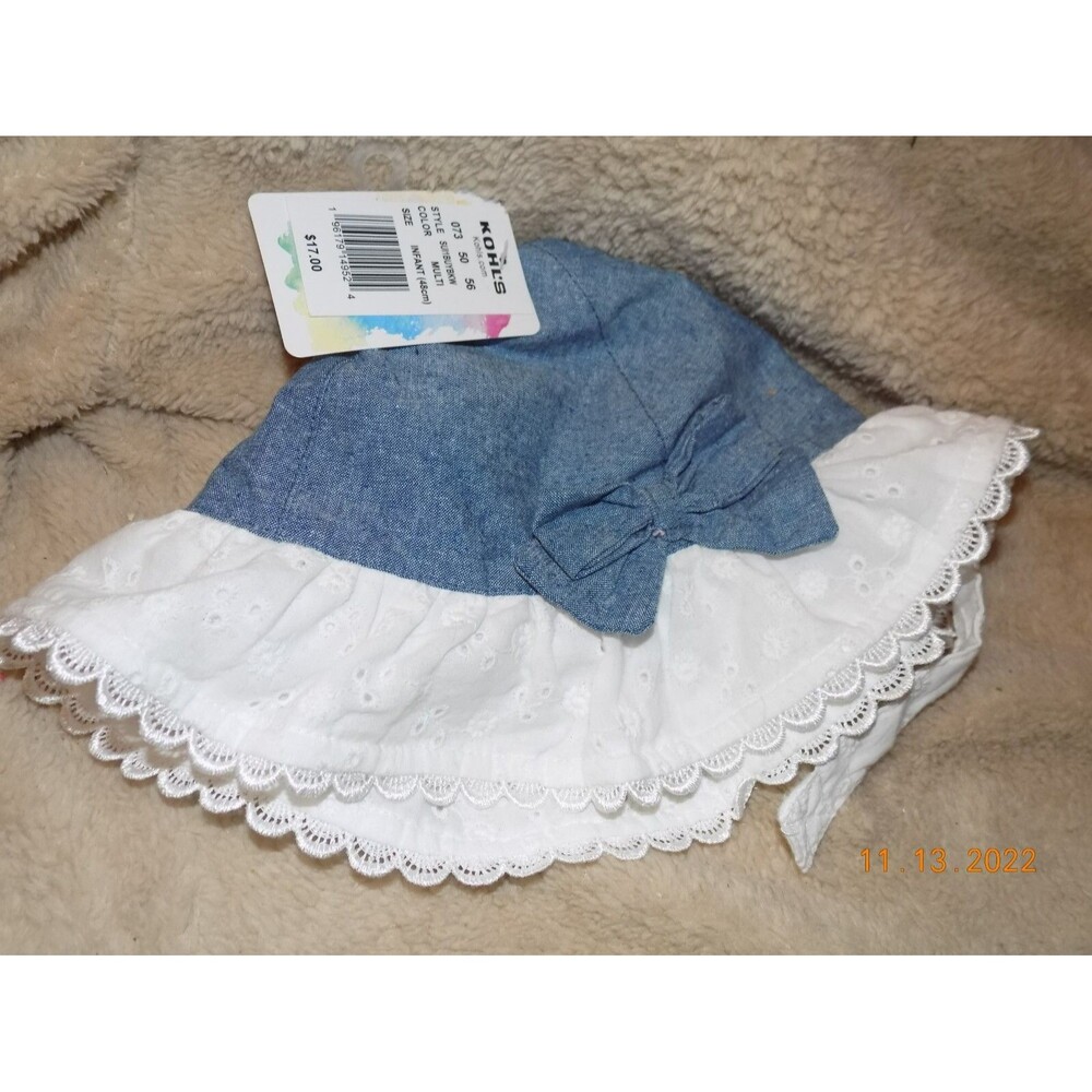 New Kohn's Baby beach sun hat